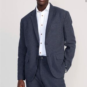 NWT Old Navy Relaxed Linen-Blend Blazer for Men size XL